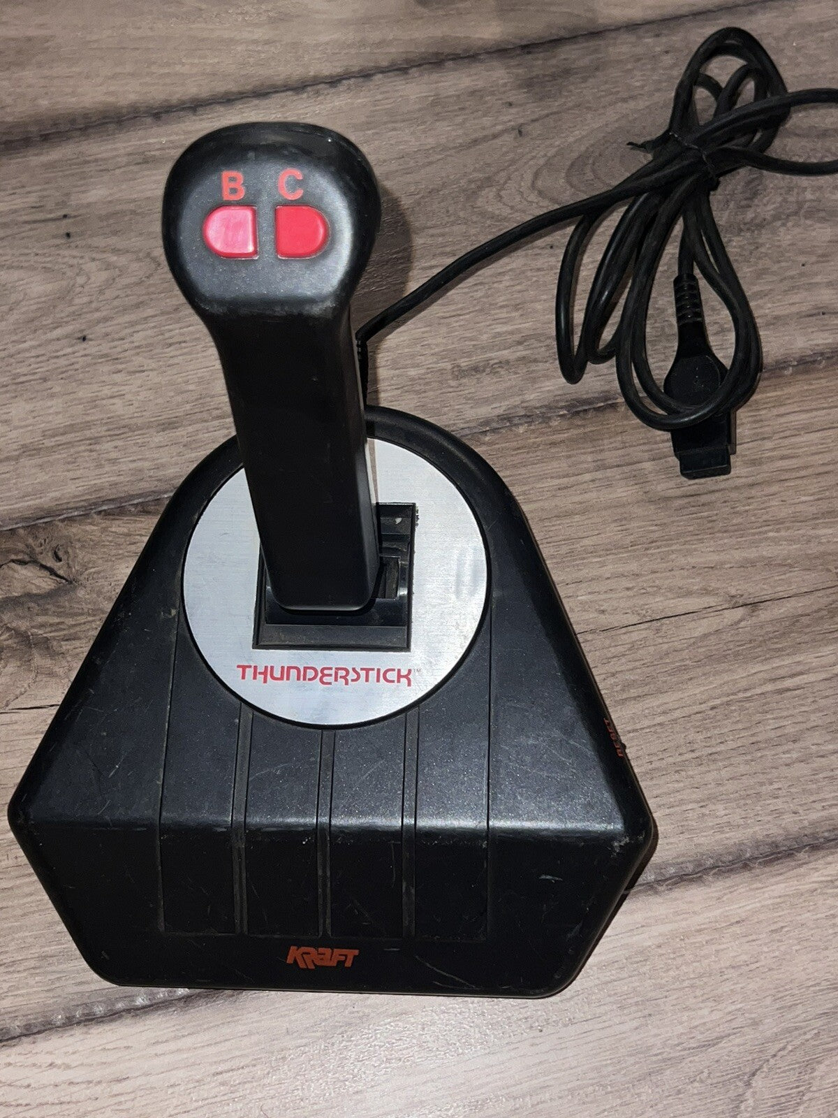 Vintage Kraft Systems Thunderstick Gaming Joystick Atari Video Game Control