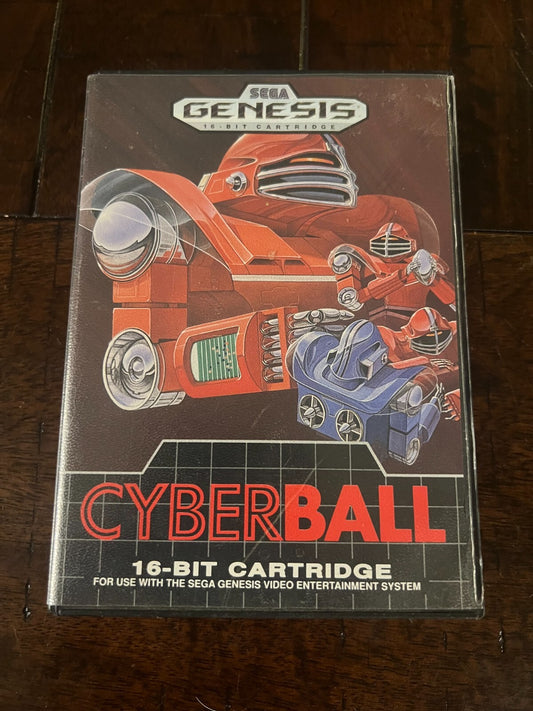 Cyberball (Sega Genesis, 1990) NO MANUAL