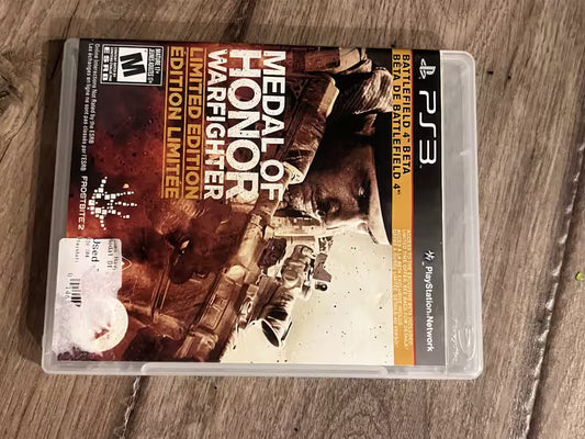 Medal of Honor Warfighter (Sony Playstation 3, 2012) NO MANUAL