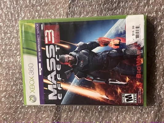 Mass Effect 3 (Microsoft Xbox 360, 2012) BRAND NEW SEALED