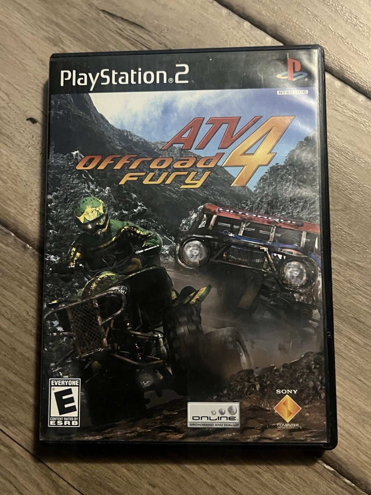 ATV Offroad Fury 4 (Sony PlayStation 2, 2006) NO MANUAL