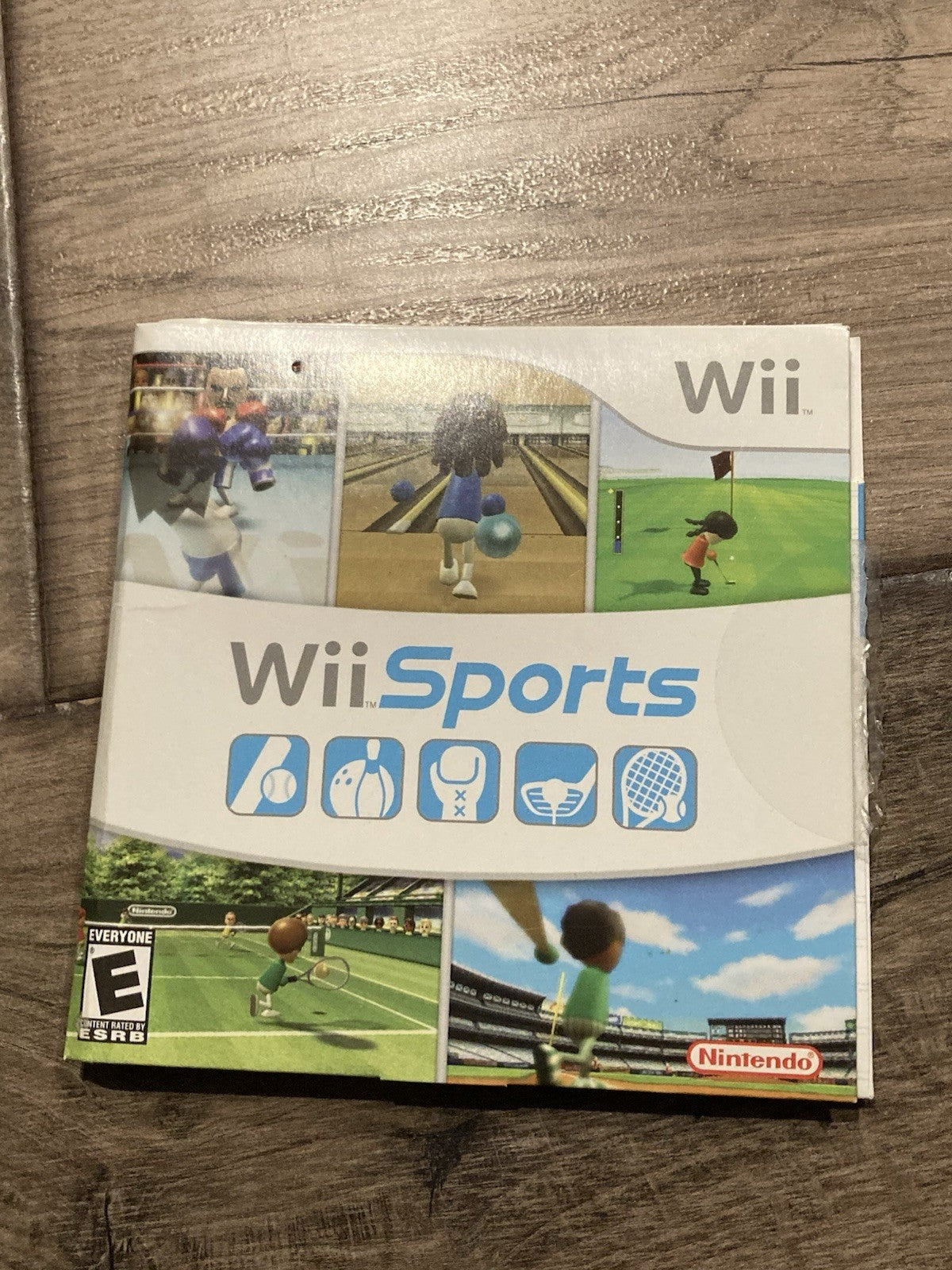 Wii Sports (Nintendo Wii, 2006) CIB COMPLETE IN BOX