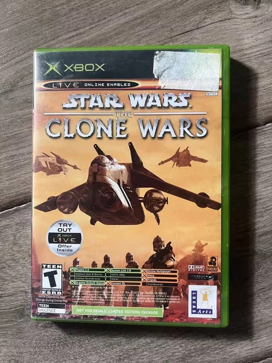 Clone Wars Tetris Worlds Combo Pack (Microsoft Xbox, 2003) CIB