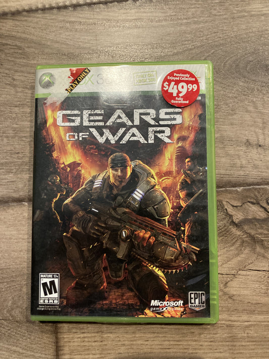 Gears of War (Microsoft Xbox 360, 2006) CIB COMPLETE