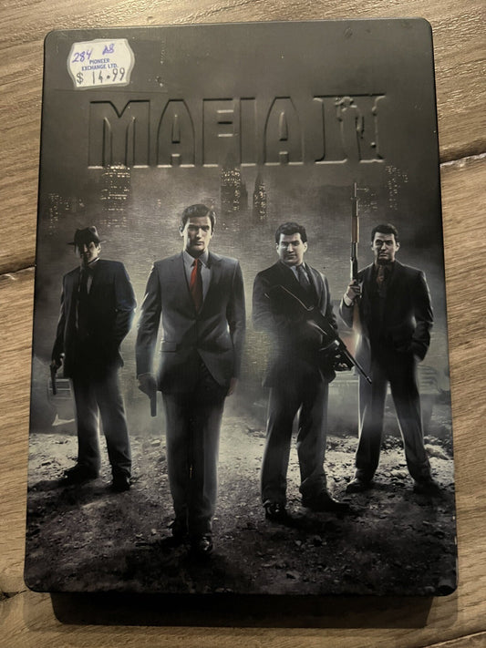 Mafia II: Collectors Edition (Microsoft Xbox 360, 2010) CIB NO MAP OR SLEEVE