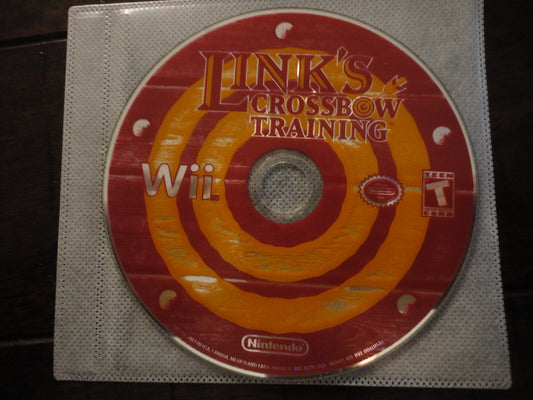 Link's Crossbow Training (Nintendo Wii, 2007) DISC ONLY
