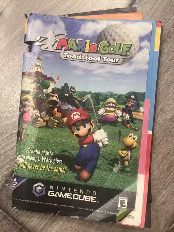 Mario Golf: Toadstool Tour Magazine Promo Guide Safeway Sobeys themagazine