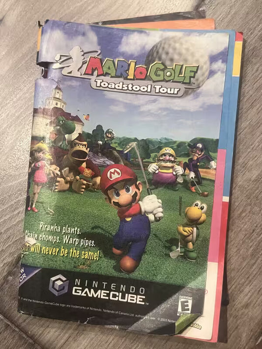 Mario Golf: Toadstool Tour Magazine Promo Guide Safeway Sobeys themagazine