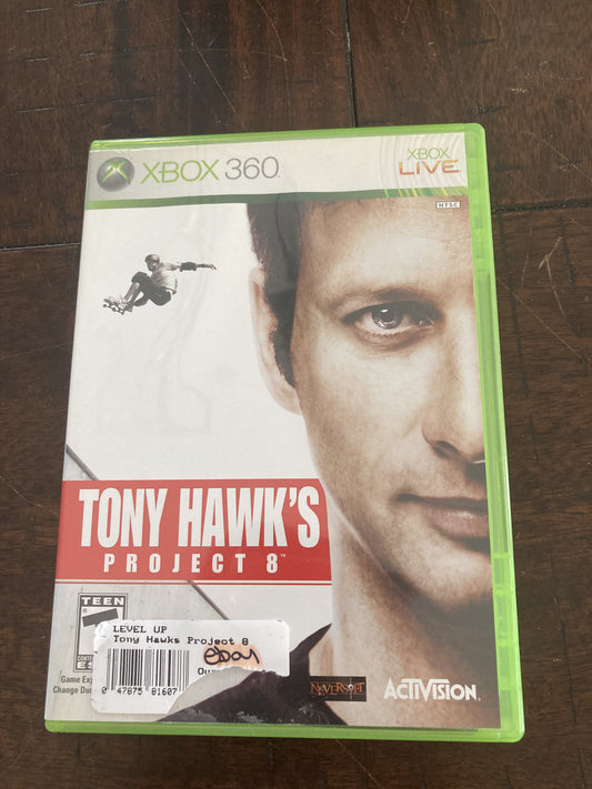 Tony Hawk's Project 8 (Microsoft Xbox 360, 2006) CIB COMPLETE