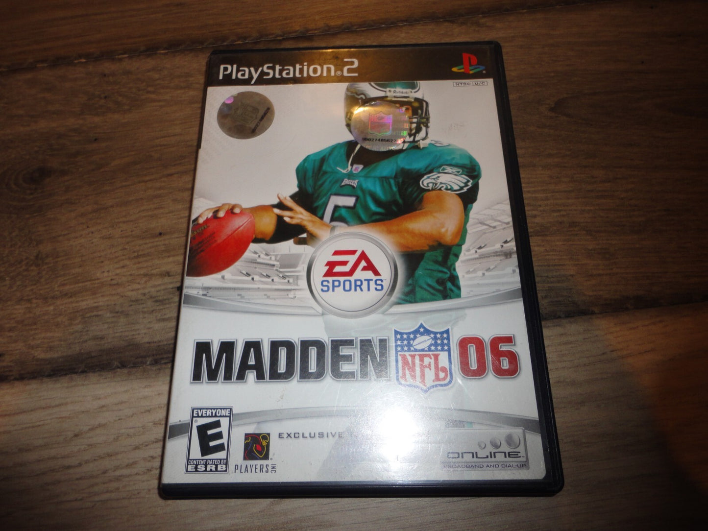Madden NFL 06 (Sony PlayStation 2, 2005) NO MANUAL