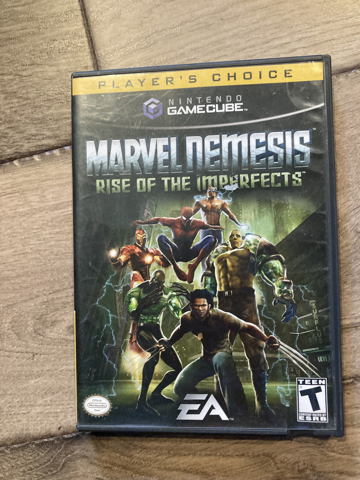 Marvel Nemesis Rise of the Imperfects (Nintendo Gamecube, 2005) CIB COMPLETE