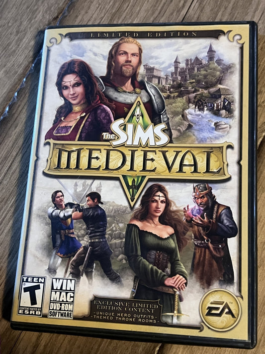 The Sims Medieval: Pirates & Nobles Adventure Pack (PC Games, 2011) CIB COMPLETE