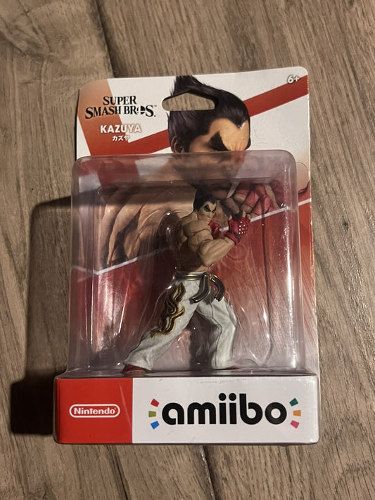 Kazuya Mishima Super Smash Bros amiibo Nintendo Switch Brand New