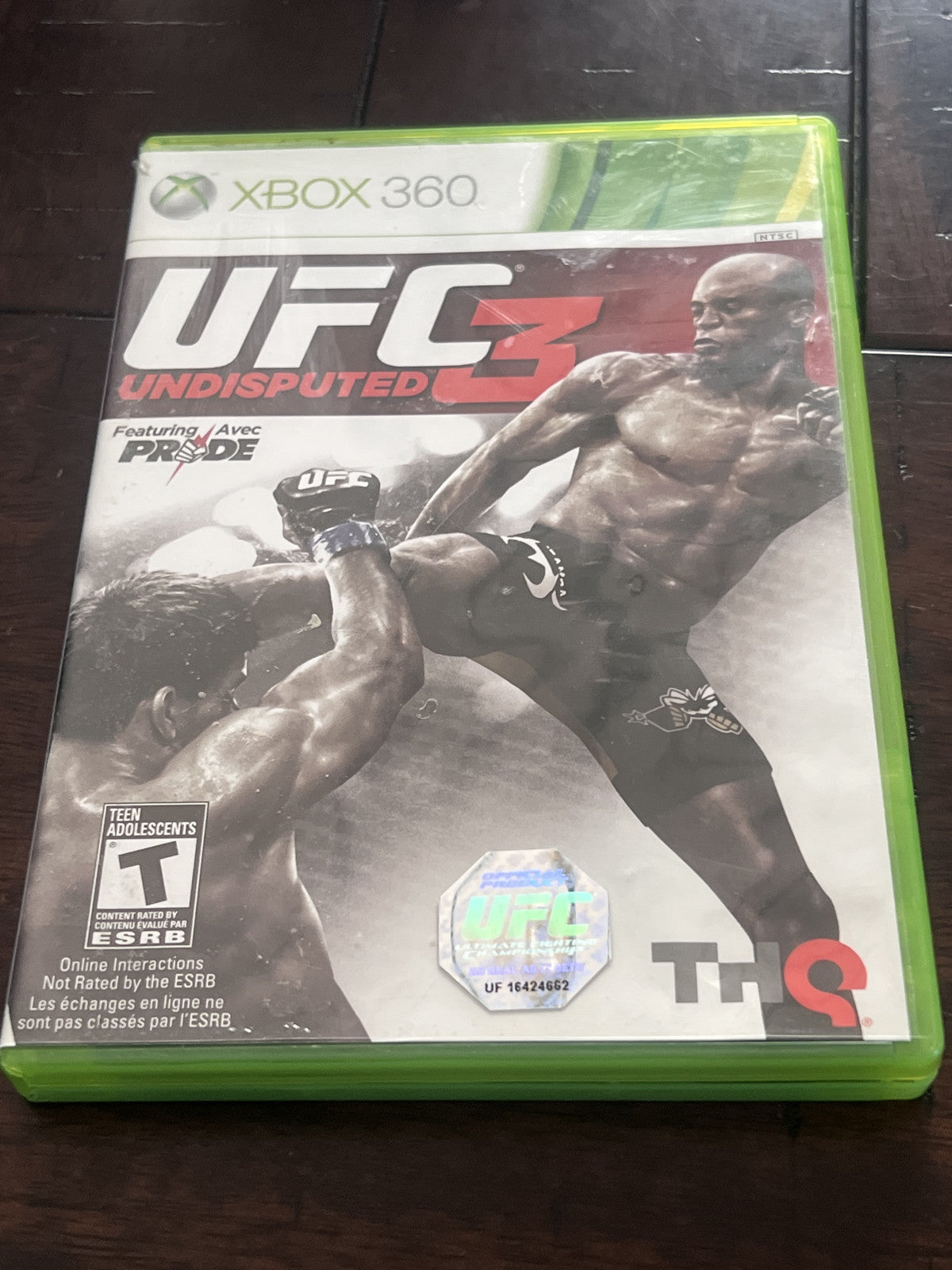 UFC Undisputed 3 (Microsoft Xbox 360, 2012) CIB COMPLETE