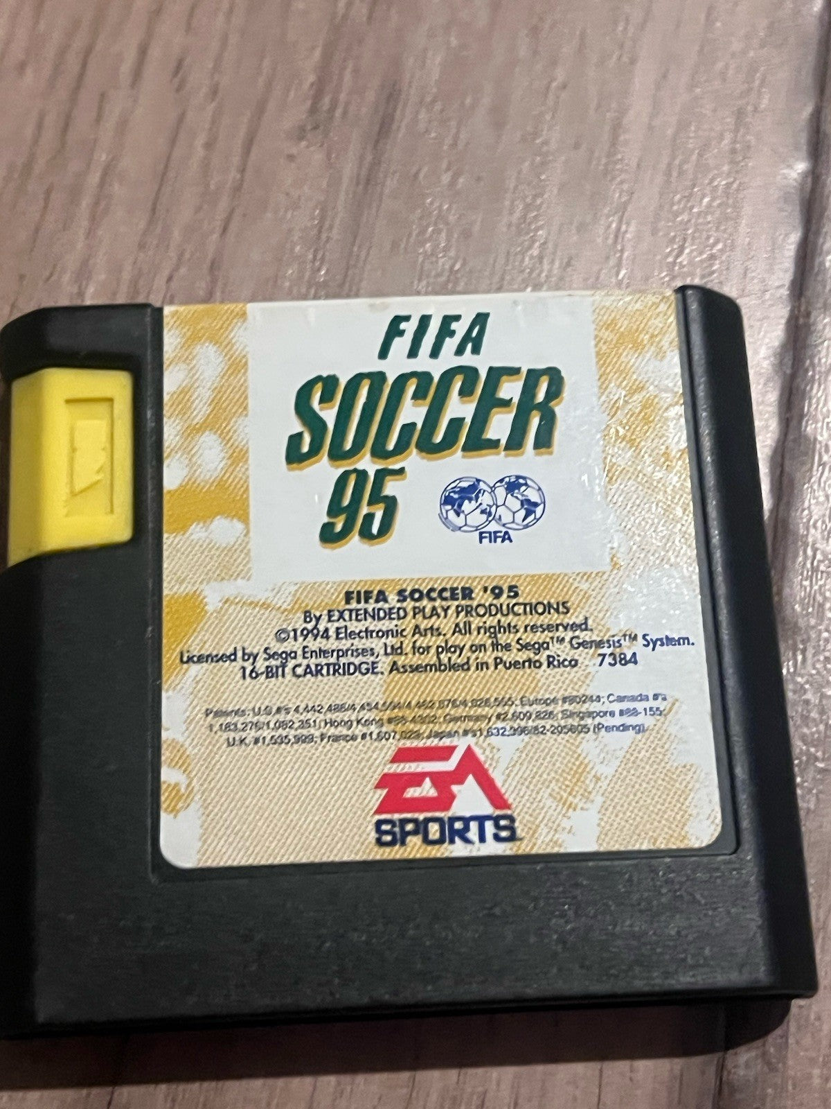 FIFA Soccer 95 (Sega Genesis, 1994) CART ONLY