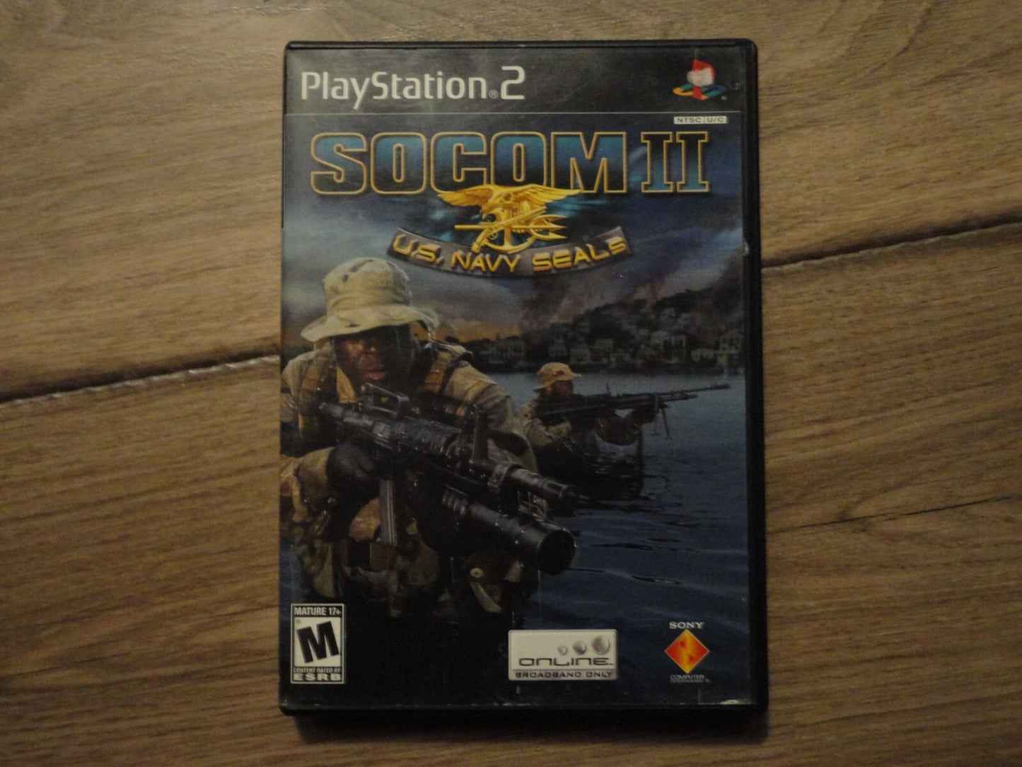 SOCOM II: U.S. Navy SEALs (Sony PlayStation 2, 2003) READ