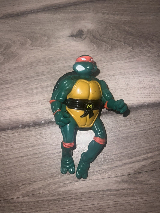 Vintage TMNT 1992 Michelangelo Storage Shell Ninja Turtle Action Figure