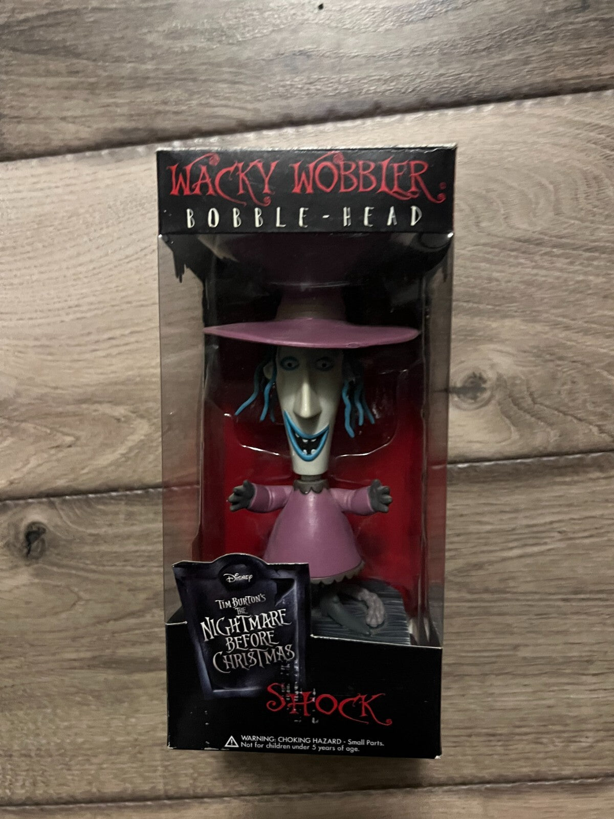 FUNKO The Nightmare Before Christmas Shock Wacky Wobbler Bobble-Head BRAND NEW