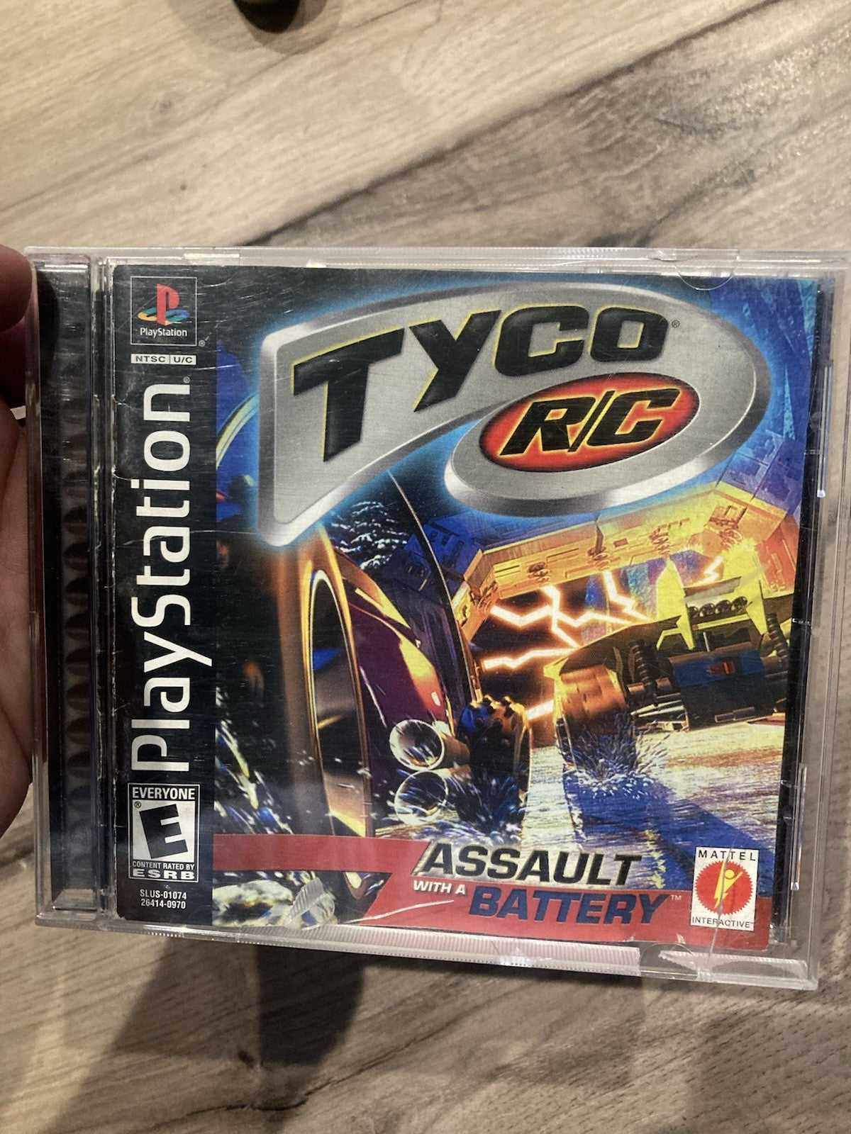 Tyco R/C: Assault With a Battery (Sony PlayStation 1, 2000) CIB