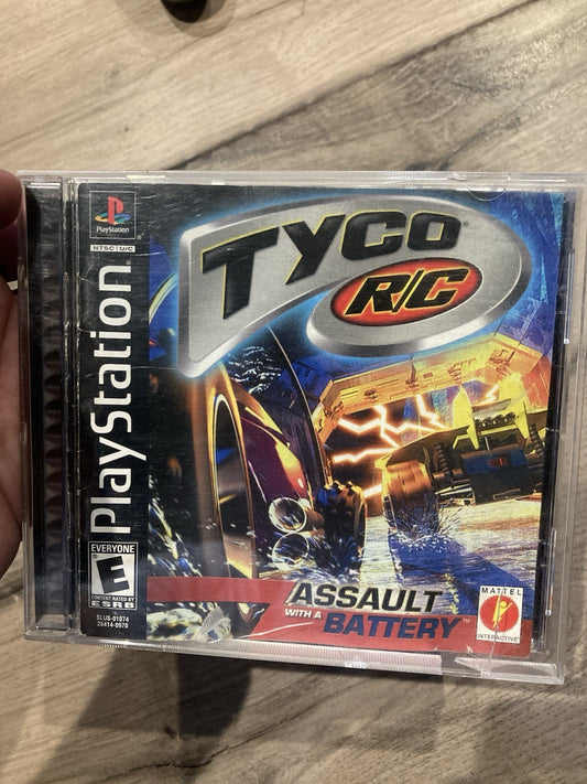 Tyco R/C: Assault With a Battery (Sony PlayStation 1, 2000) CIB