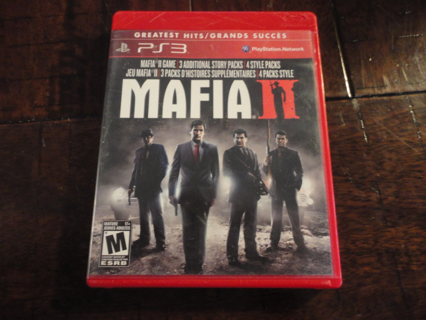 Mafia II - Greatest Hits (Sony PlayStation 3, 2011) NO MANUAL