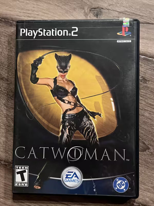 Catwoman (Sony Playstation 2, 2004) NO MANUAL