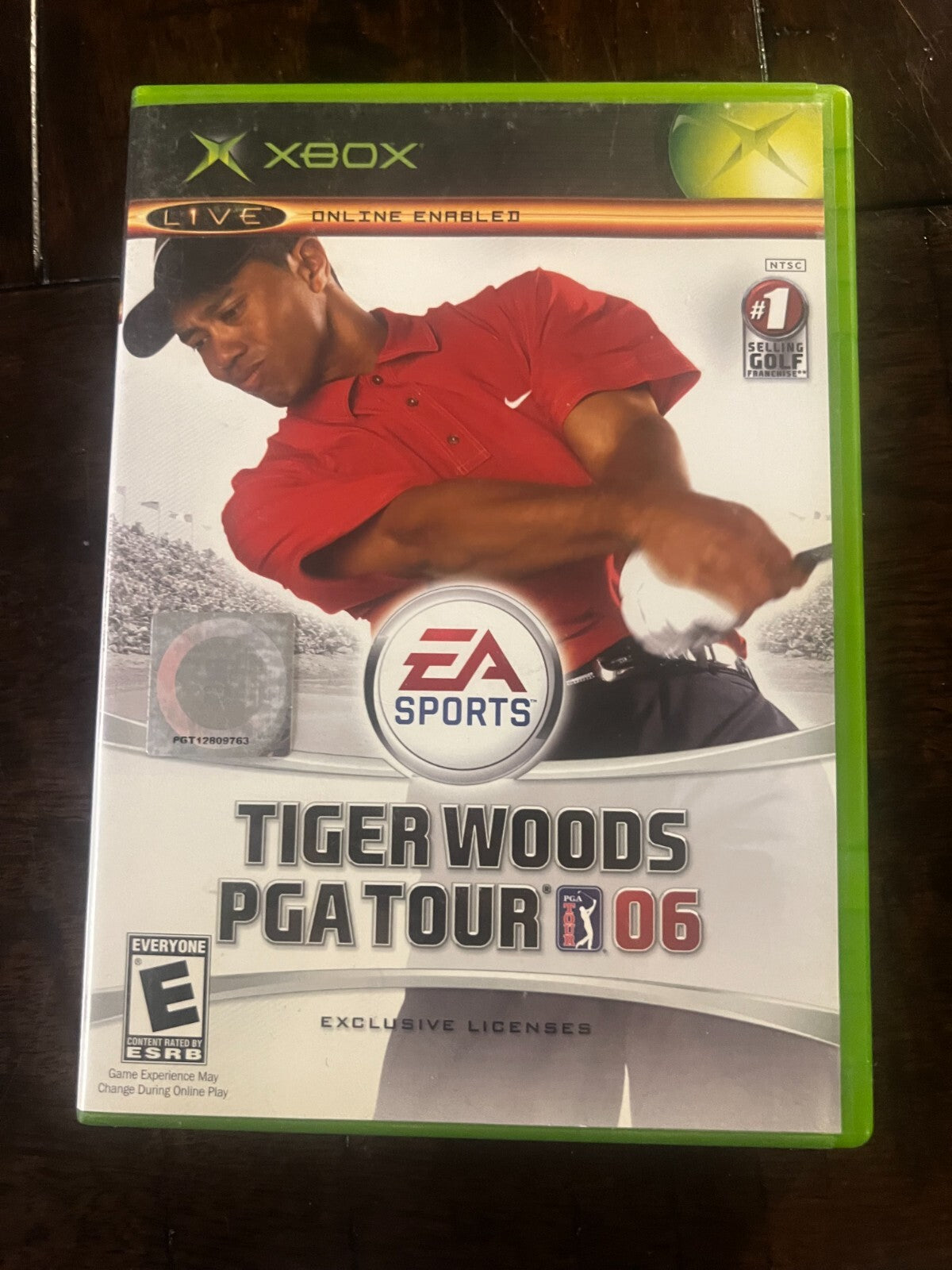 Tiger Woods PGA Tour 06 (Microsoft Xbox, 2005) NO MANUAL
