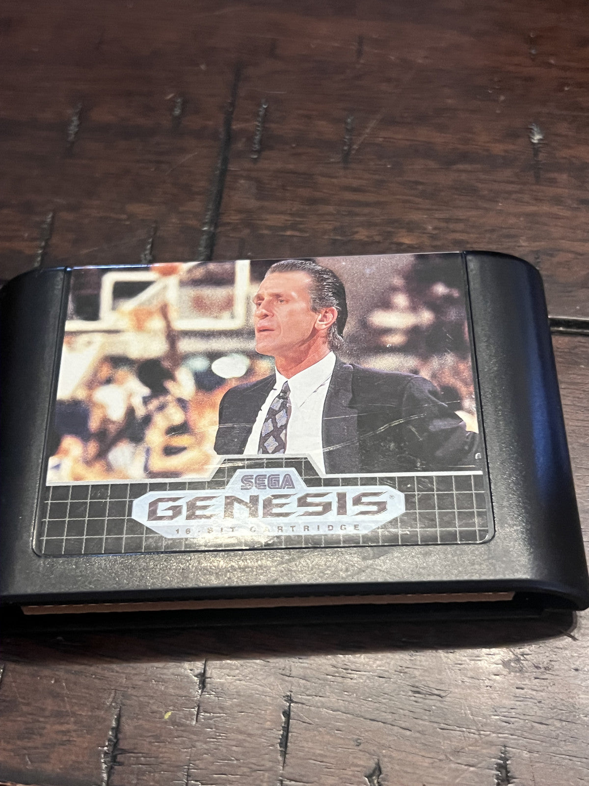 Pat Riley's Basketball (Sega Genesis, 1990) CART ONLY