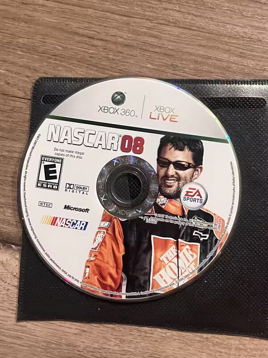 NASCAR 08 (Microsoft Xbox 360, 2007) DISC ONLY