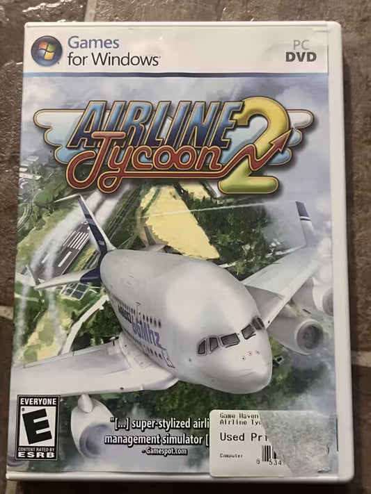 Airline Tycoon 2 Gold (PC DVD, 2003) CIB COMPLETE IN BOX