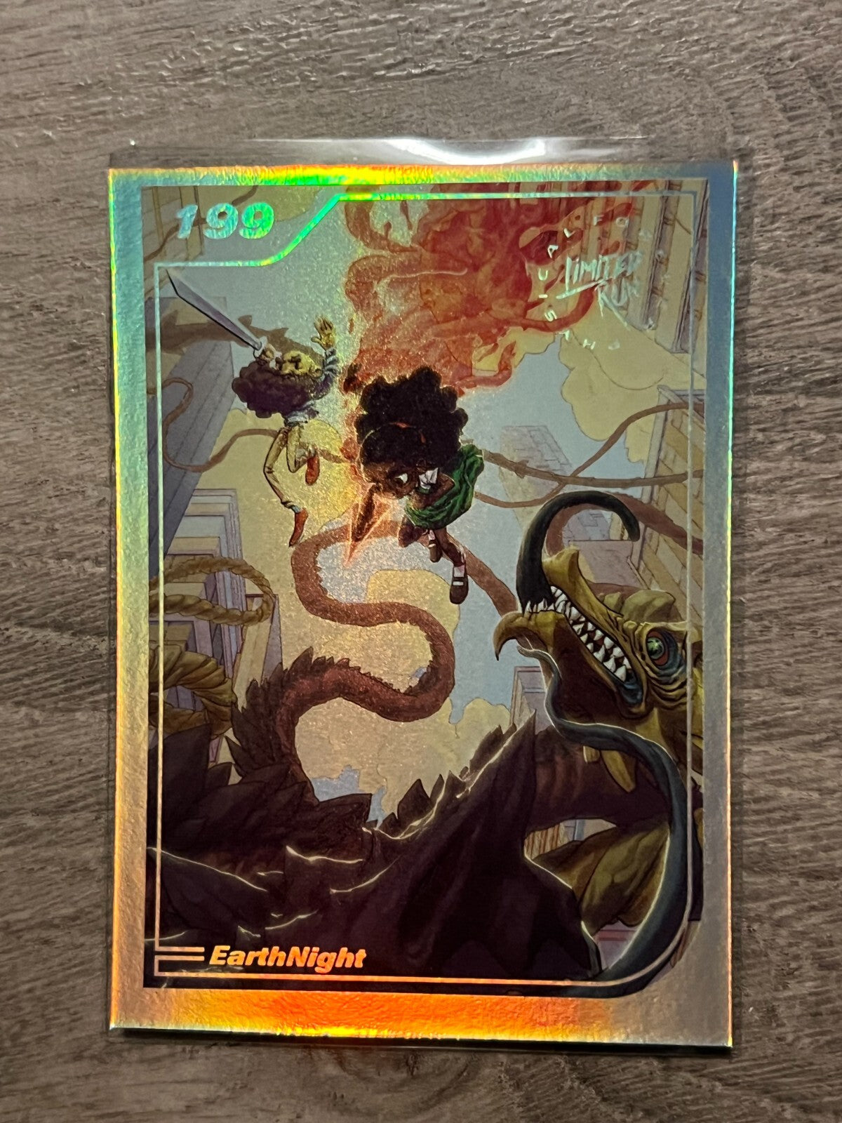 Limited Run Games Silver Trading Card Series 2 199 #199: EarthNight
