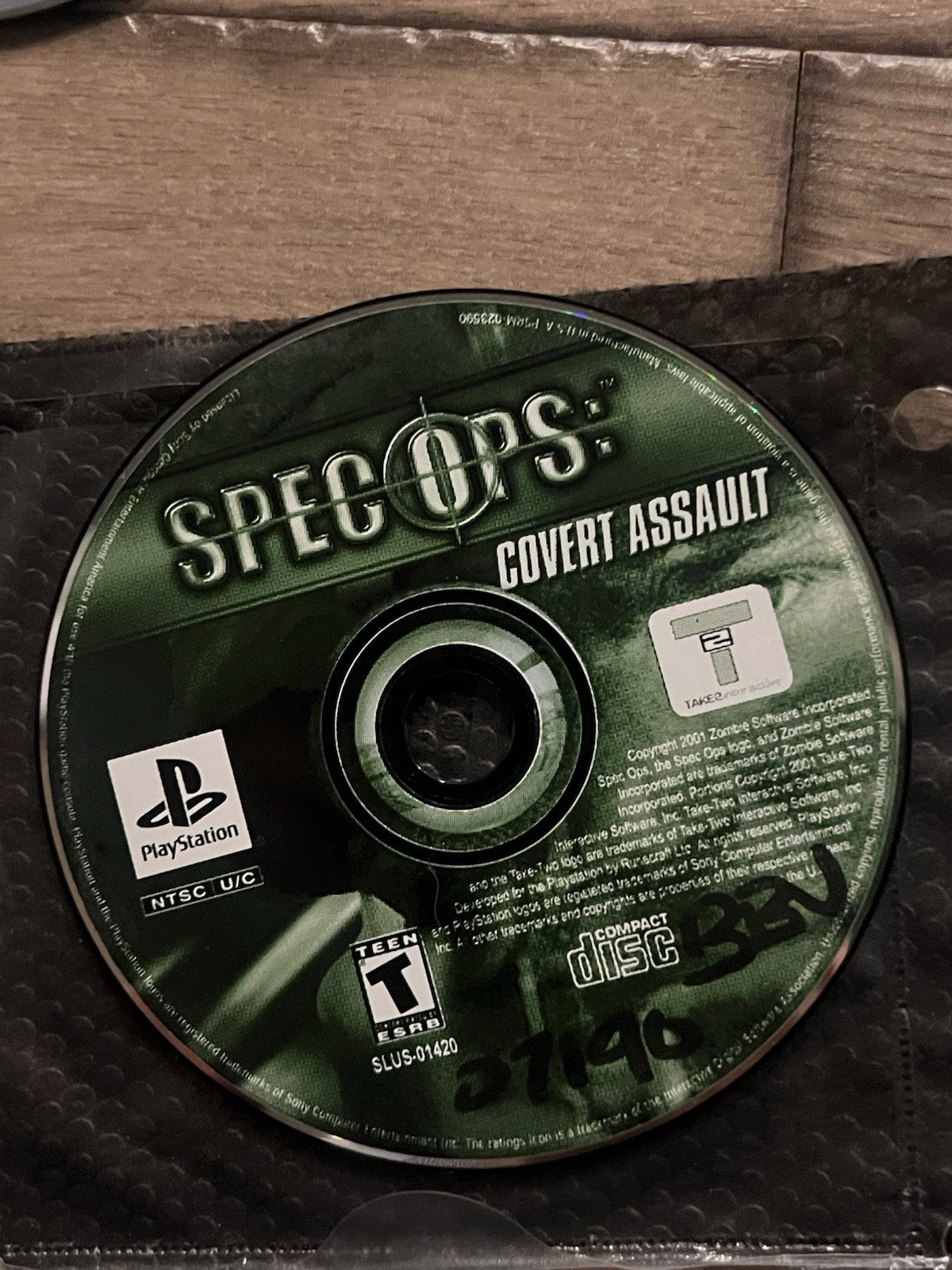 Spec Ops: Covert Assault (Sony PlayStation 1 PS1, 2001) DISC ONLY