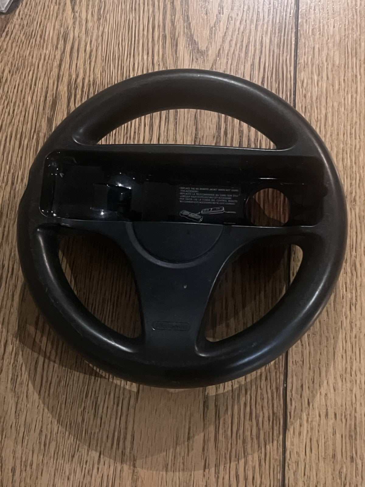 Racing Nintendo Wii Steering Wheel for Wii Remote Controller OEM Black
