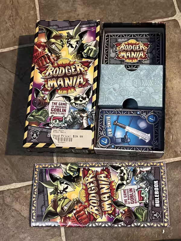 Privateer Press Bodger Mania the Game of Raucous Goblin Wrestling
