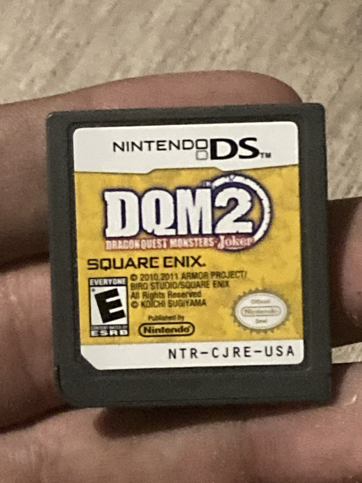 Dragon Quest Monsters: Joker 2 (Nintendo DS, 2011) CARTRIDGE ONLY