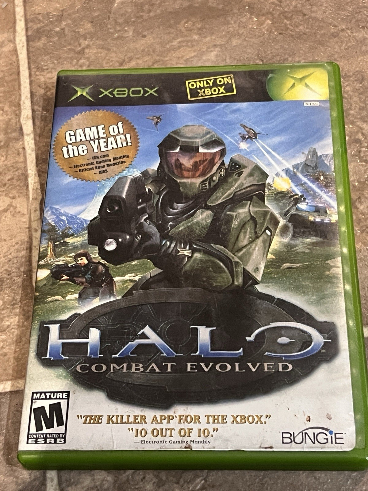 Halo: Combat Evolved - Game of the Year (Microsoft Xbox, 2001) ARTWORK ONLY