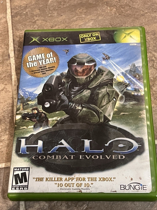 Halo: Combat Evolved - Game of the Year (Microsoft Xbox, 2001) ARTWORK ONLY