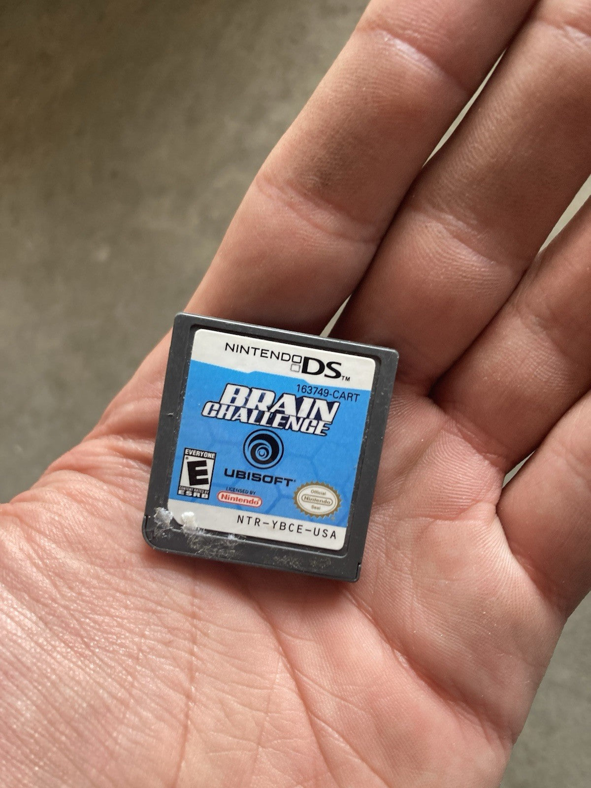 Brain Challenge (Nintendo DS, 2008) CART ONLY