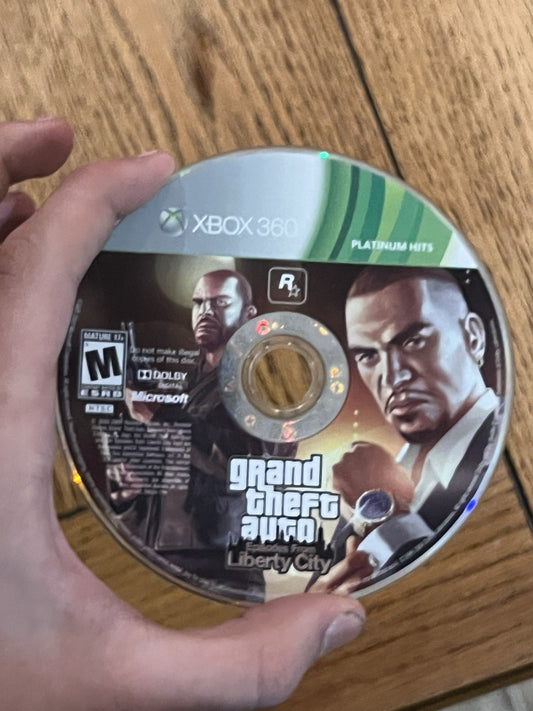 Grand Theft Auto: Episodes From Liberty City  (Microsoft Xbox 360) DISC ONLY