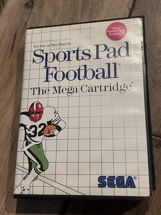 Sports Pad Football (Sega Master System, 1987) ARTWORK ONLY
