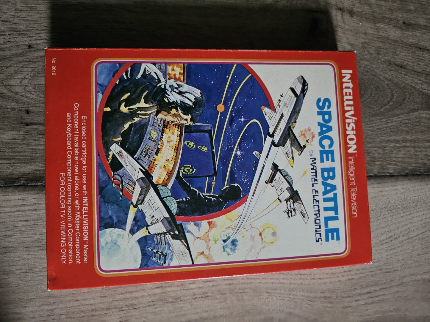 Space Battle (Mattel Intellivision, 1980) CIB COMPLETE