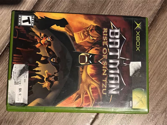 Batman Rise of Sin Tzu (Microsoft Xbox, 2003) CIB