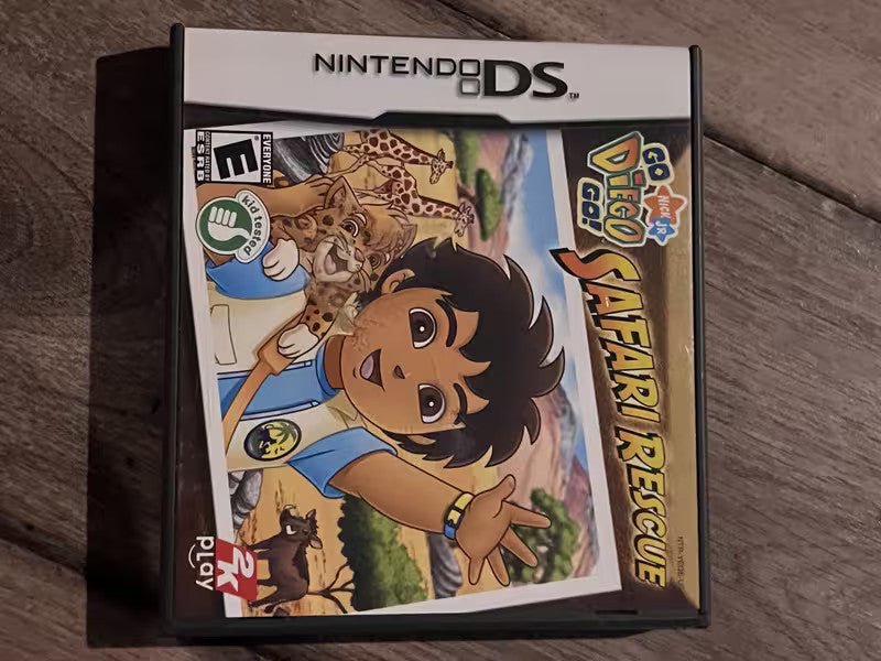 Go, Diego, Go: Safari Rescue (Nintendo DS, 2007) CIB