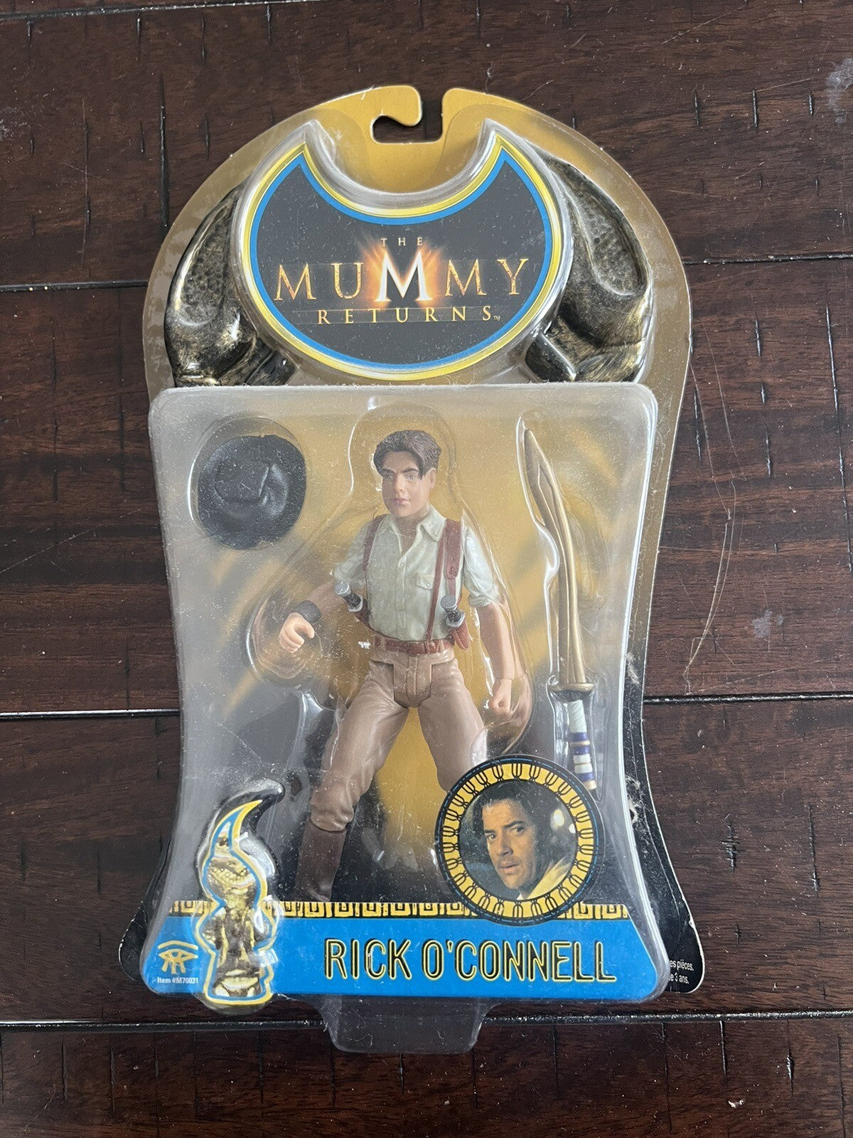 The Mummy Returns Rick O'Connell Figure Jakks Pacific 2001 BRAND NEW