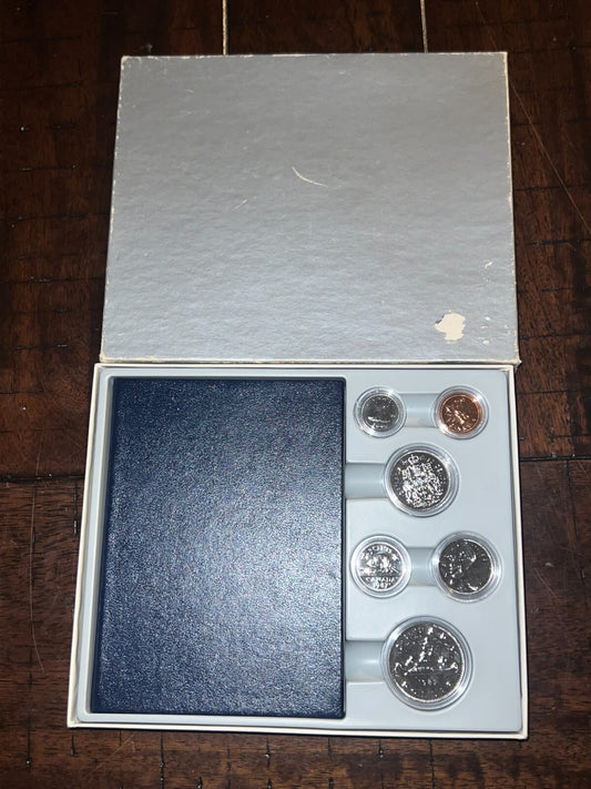 1987 Canada Specimen Coin Set With Original Box (NO COA)