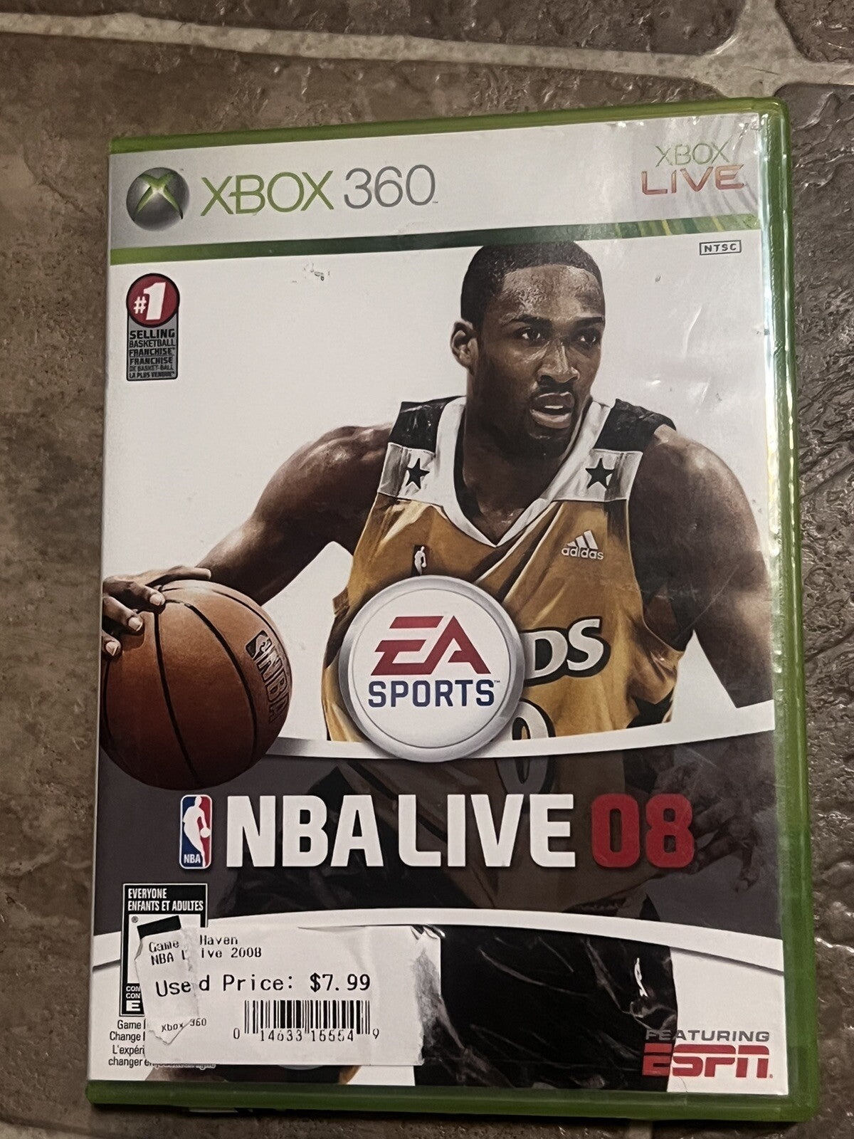 NBA Live 08 (Microsoft Xbox 360, 2007) CIB COMPLETE