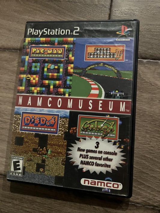 Namco Museum (Sony PlayStation 2, 2001) CIB BLACK LABEL