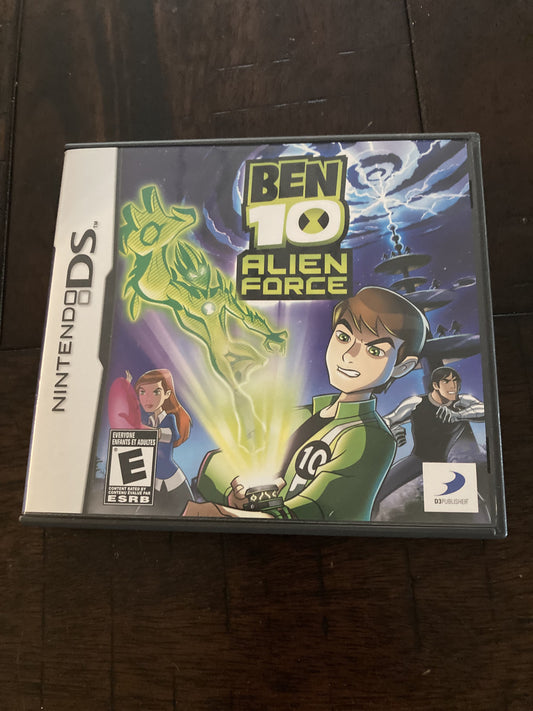 Ben 10 Alien Force (Nintendo DS, 2008) CIB COMPLETE