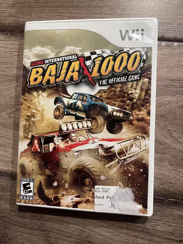 SCORE International Baja 1000 (Nintendo Wii, 2008) CIB