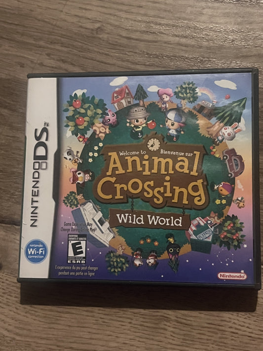 Animal Crossing Wild World (Nintendo DS, 2005) NO MANUAL